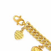 Emas MAX 916 Gold Heart Reverie Bracelet — BB11108-1