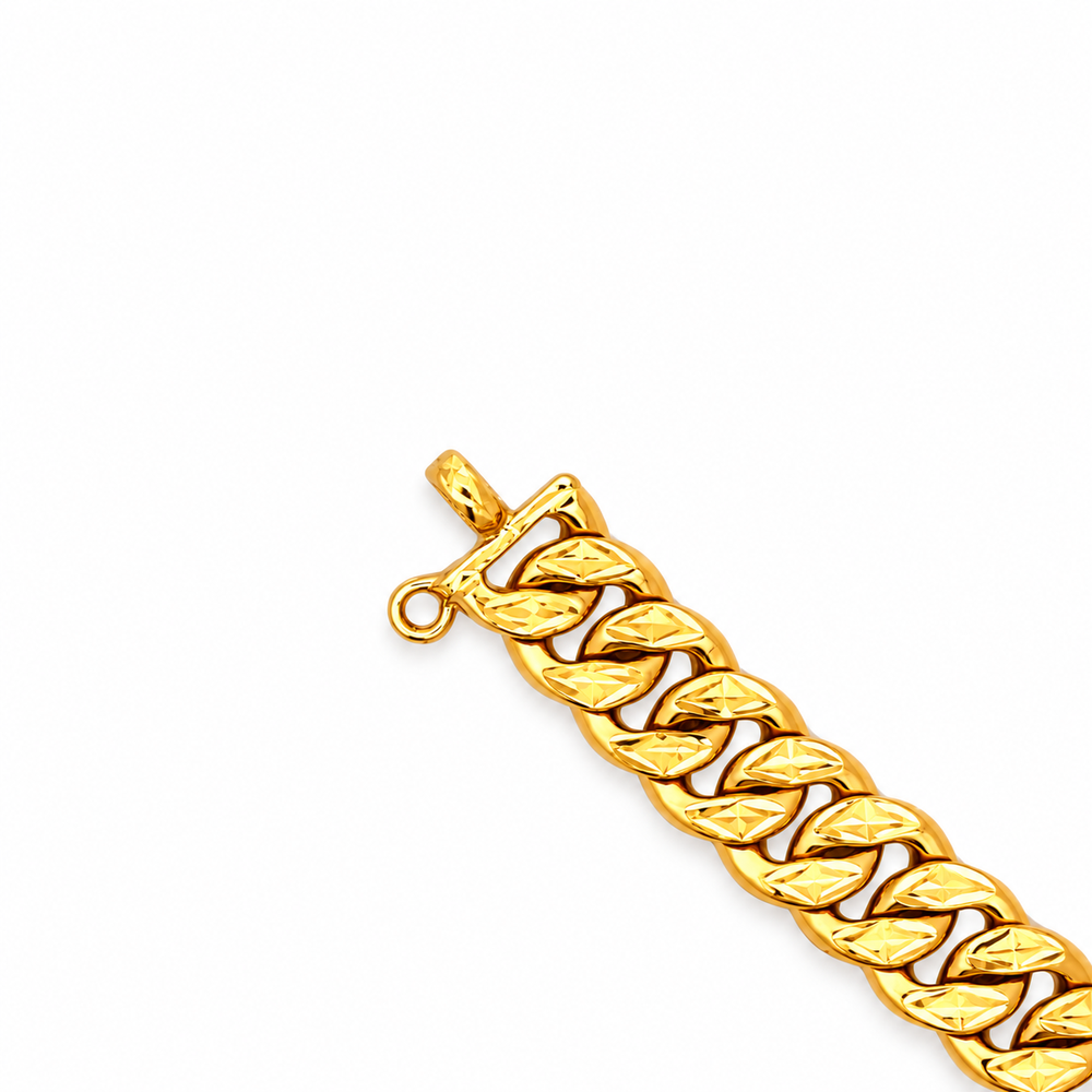 Emas MAX 916 Gold Heart Reverie Bracelet — BB11108-1