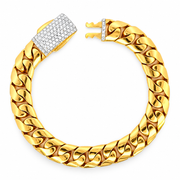916 Gold Link Harmony Bracelet BB11120-1