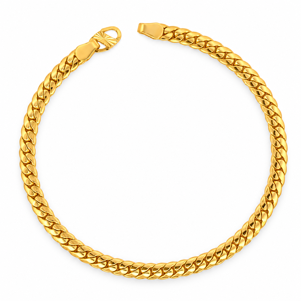 916 Gold Link Radiance Bracelet BB11123-1