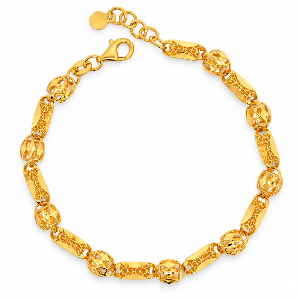916 Gold Orbit II Bracelet BB11126-1