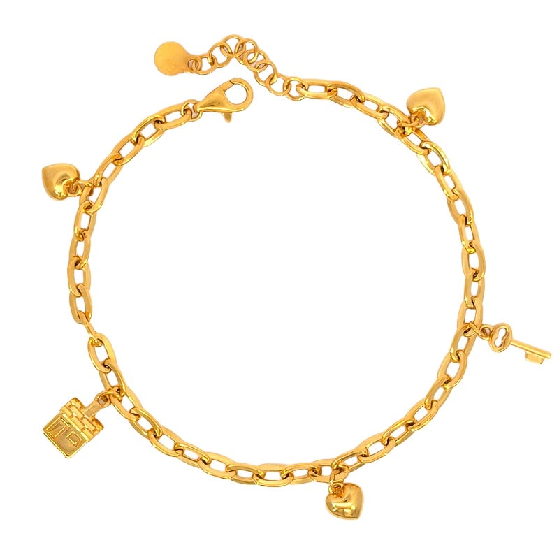 916 Gold Eterna II Bracelet