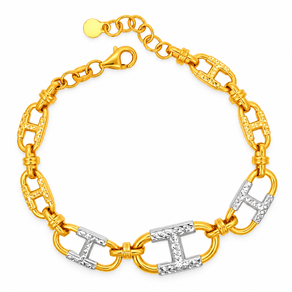 916 Gold Lyra II Bracelet BB11144-1