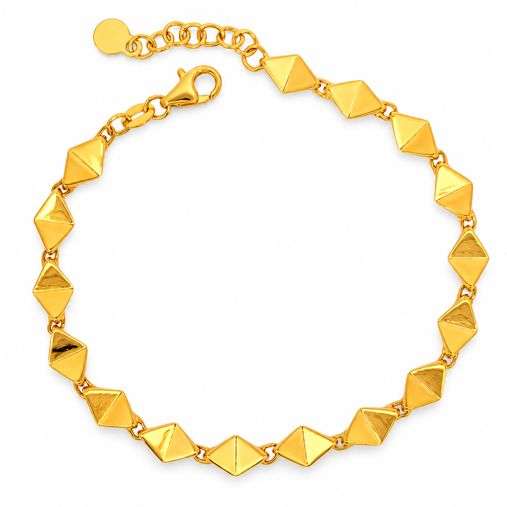916 Gold Amber II Bracelet BB11145-1