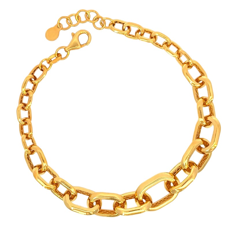 916 Gold Jade II Bracelet
