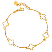 916 Gold Flower Muse Bracelet