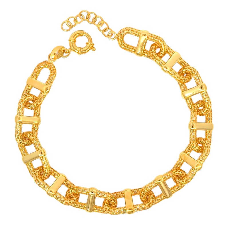 916 Gold Verona II Bracelet