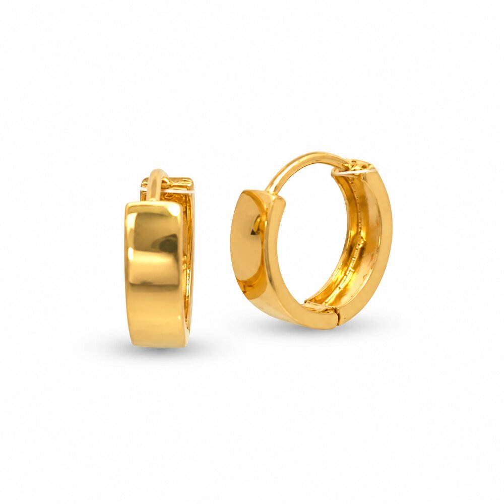 916 Gold Classique II Earrings