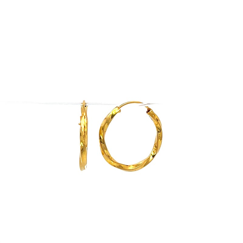 916 Gold Loop II Earrings