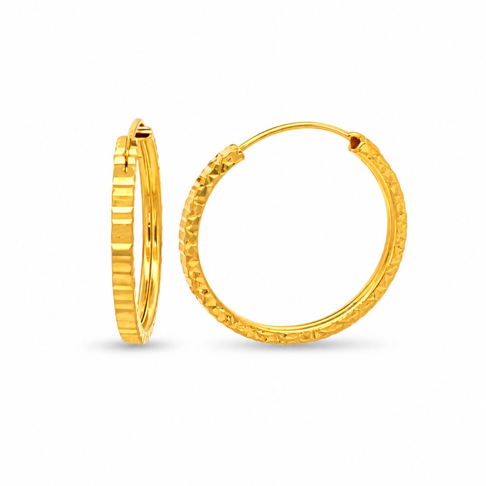 916 Gold Coral II Earrings