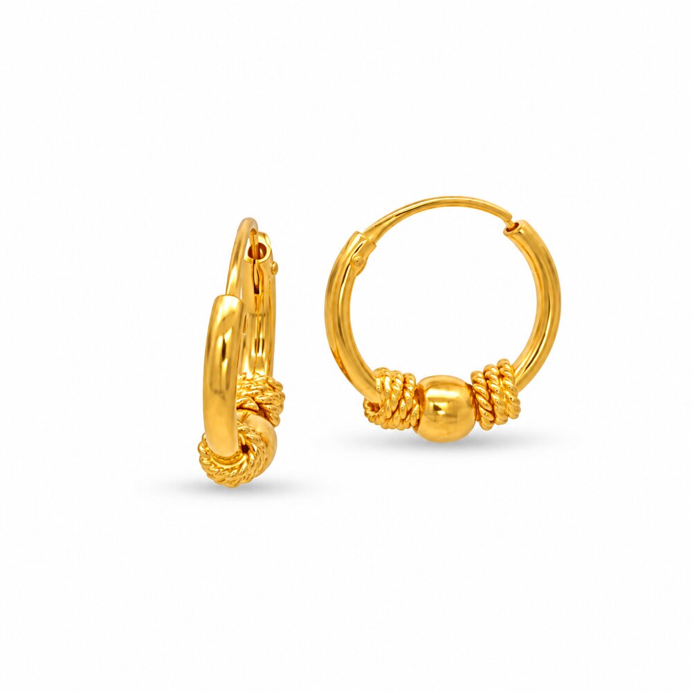 916 Gold Contour II Earrings