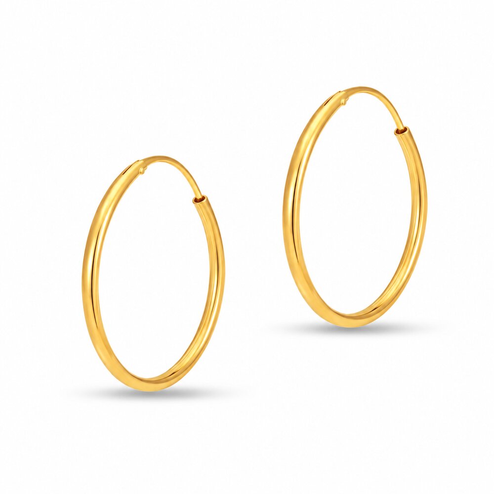 916 Gold Terra II Earrings