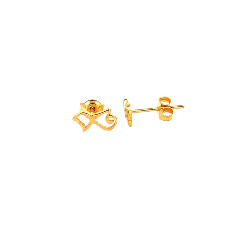 916 Gold Filigree II Earrings