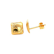 916 Gold Solaire II Earrings