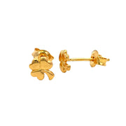 916 Gold Flower Lumi Earrings