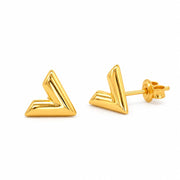 916 Gold Maya III Earrings