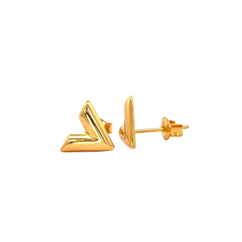 916 Gold Maya III Earrings