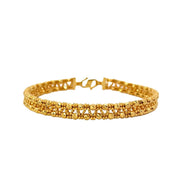 916 Gold Beads Nova Bangle