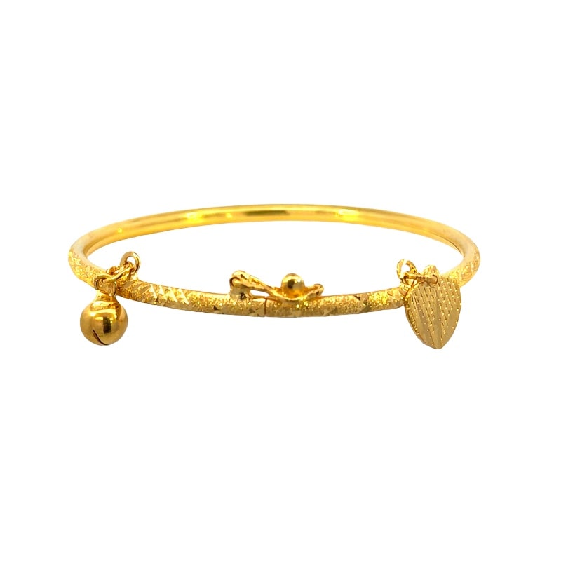 916 Gold Dream III Bangle