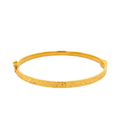 916 Gold Glow III Bangle