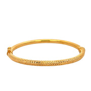 916 Gold Ava III Bangle