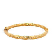 916 Gold Yuna III Bangle