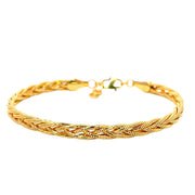 916 Gold Jade III Bangle