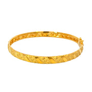 916 Gold Verona III Bangle