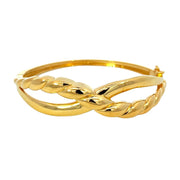 916 Gold Wren III Bangle
