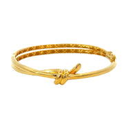 916 Gold Seraph III Bangle