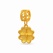 Emas MAX 916 Gold Flower Charm — BH10051-1