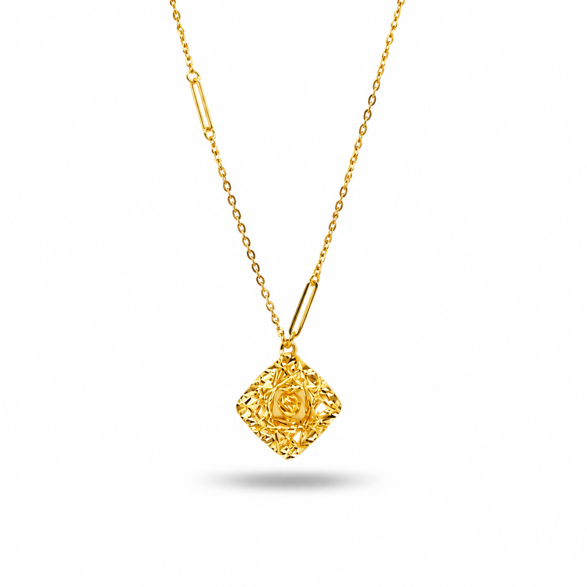 916 Gold Elle III Necklace — BN10253-1 — view 2