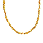 916 Gold Beads Bloom Necklace