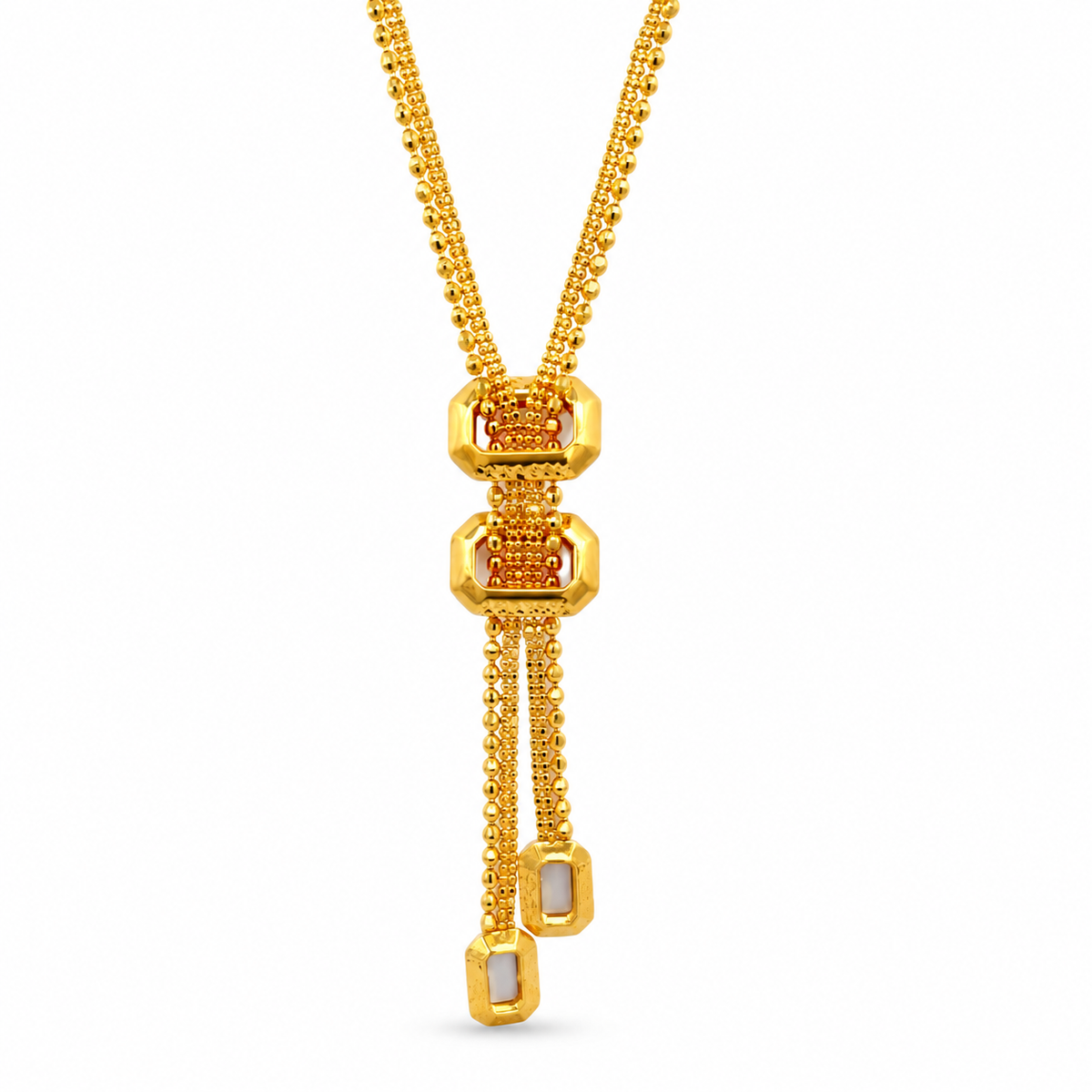 916 Gold Classique III Necklace — BN10265-1