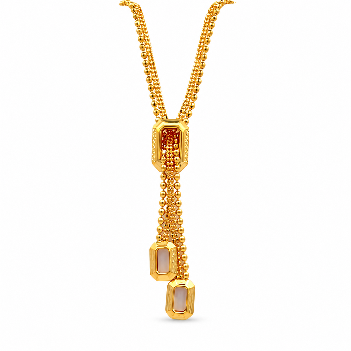 916 Gold Bliss III Necklace — BN10266-1