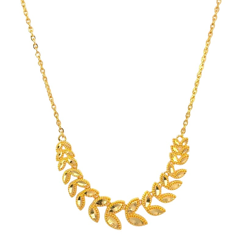 916 Gold Sage III Necklace