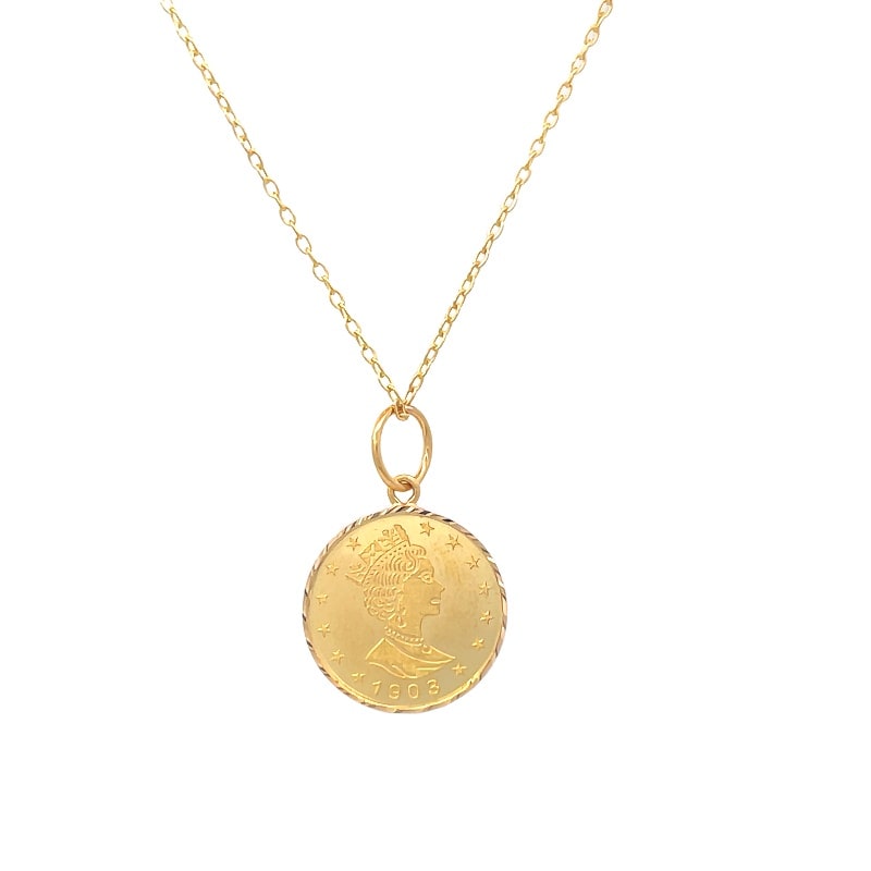 916 Gold Ridge III Pendant