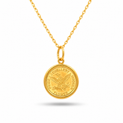 916 Gold Flora III Pendant – BP10601-1 – view 1