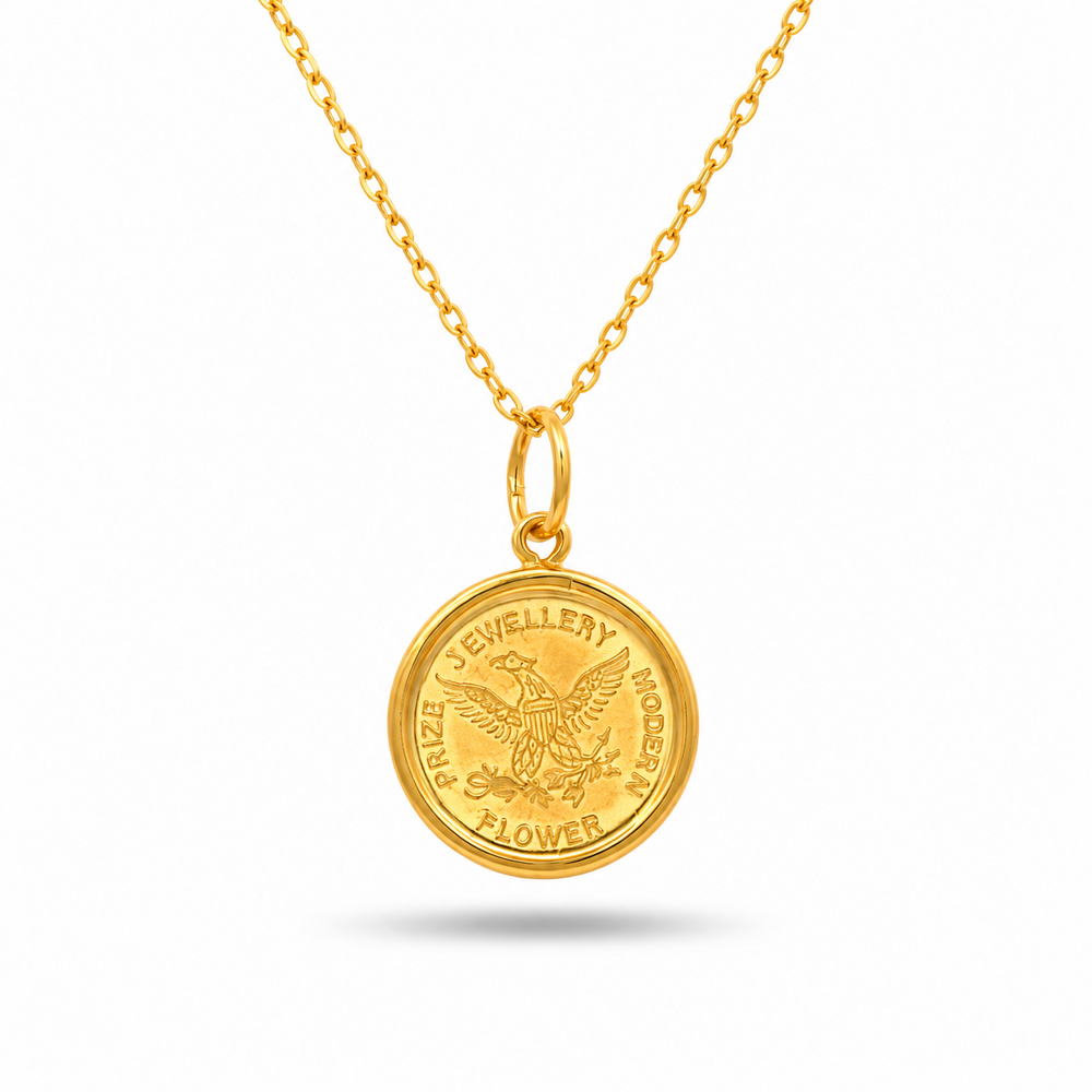 916 Gold Flora III Pendant – BP10601-1 – view 1