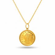 916 Gold Coral III Pendant – BP10601-2 – view 1