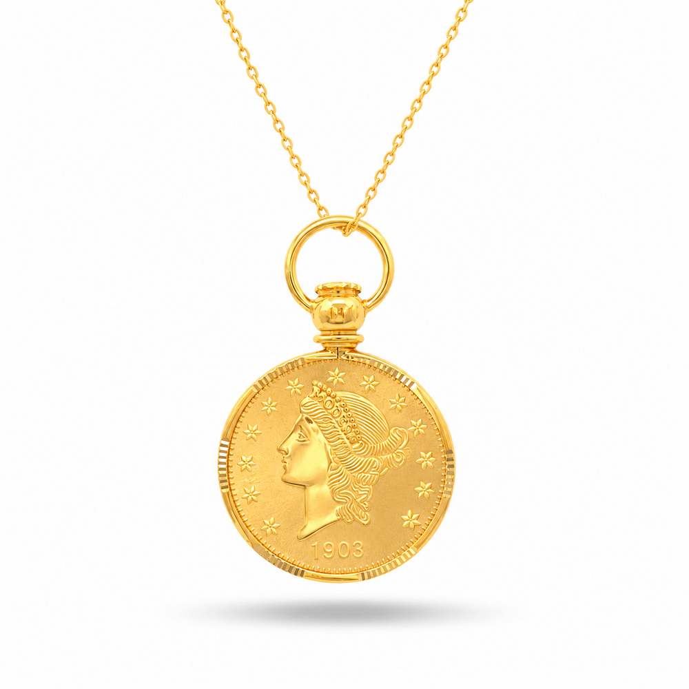916 Gold Tessa III Pendant – BP10604-2 – view 1