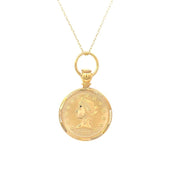916 Gold Prism III Pendant