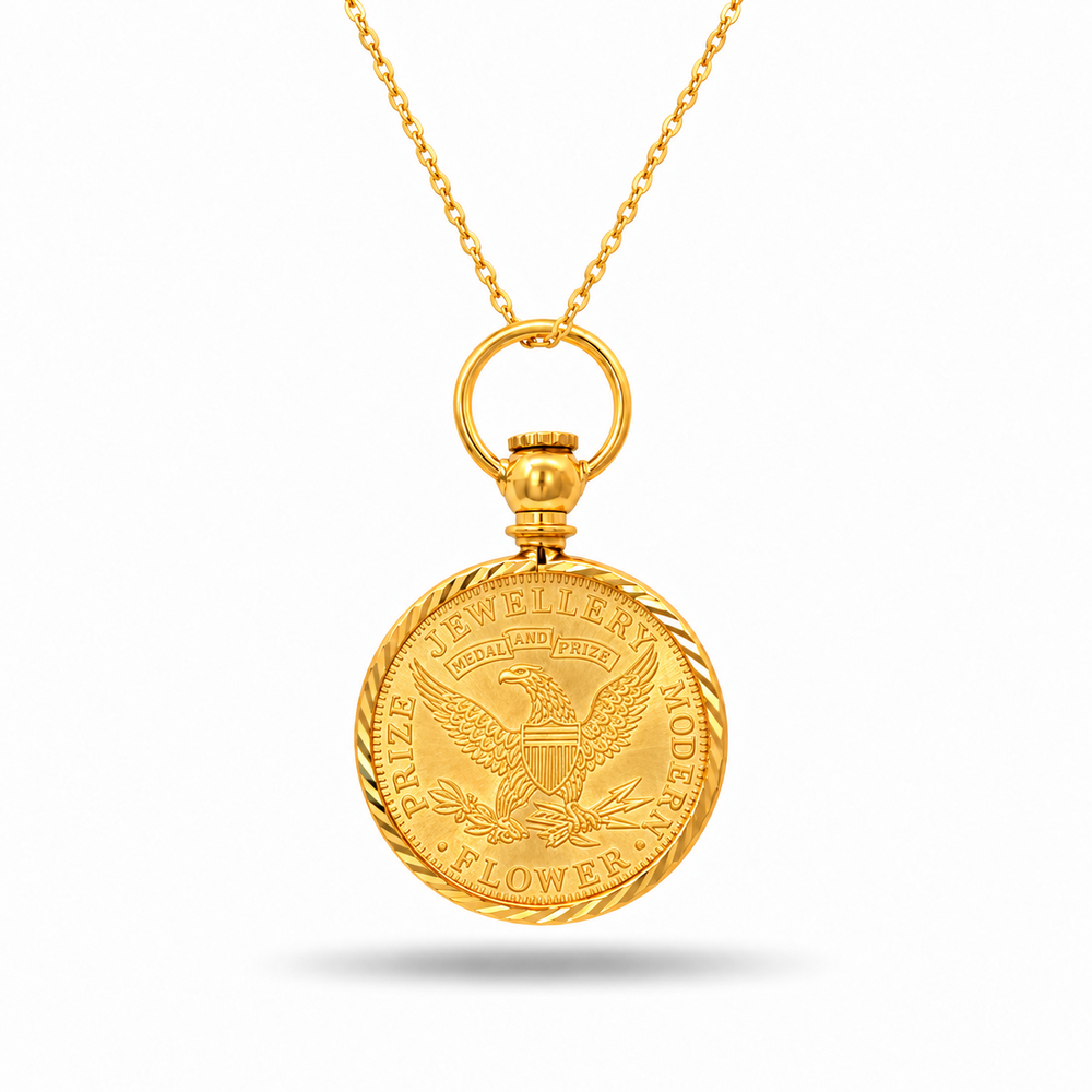916 Gold Prism III Pendant – BP10604-3 – view 2