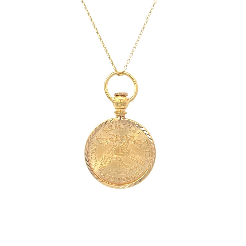 916 Gold Prism III Pendant