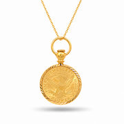 916 Gold Arc III Pendant – BP10604-4 – view 1