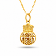 916 Gold Abacus Pendant – BP10608-1 – view 1