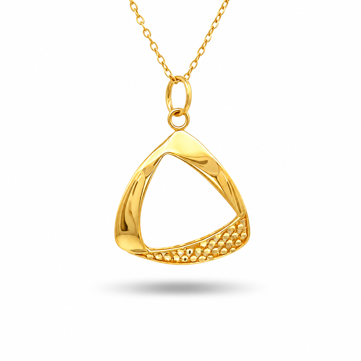 916 Gold Lea III Pendant — BP10651-1