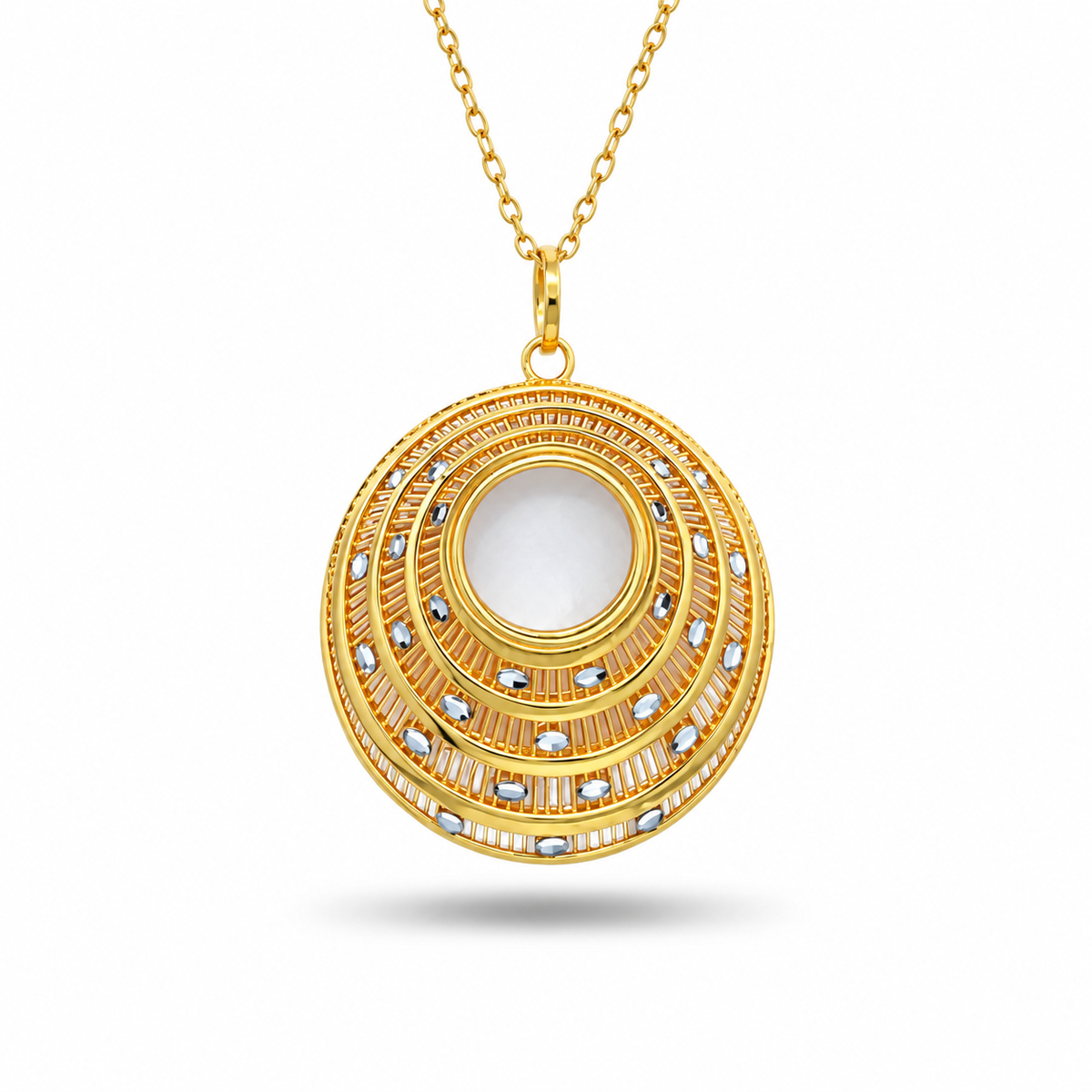 916 Gold Vela III Pendant — BP10654-1