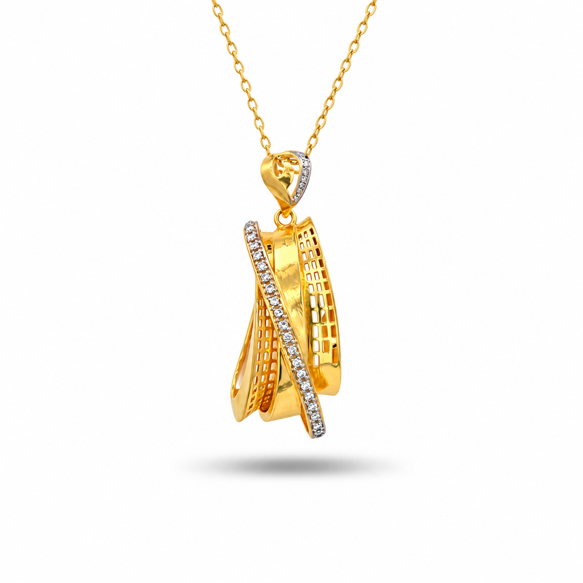 916 Gold Cleo III Pendant — BP10655-1