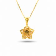 916 Gold Star Pendant — BP10660-1